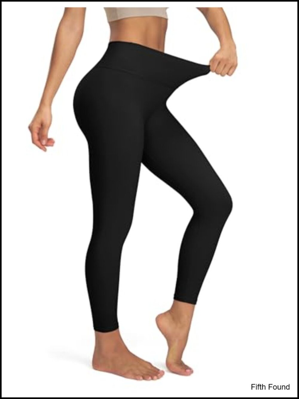 High Waisted Tummy Control Yoga Leggings Buttery Soft Full Length Inner Pocket